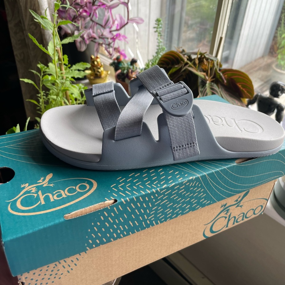 COPY - COPY - Chaco, chillos slide. color: granite, size: women 10